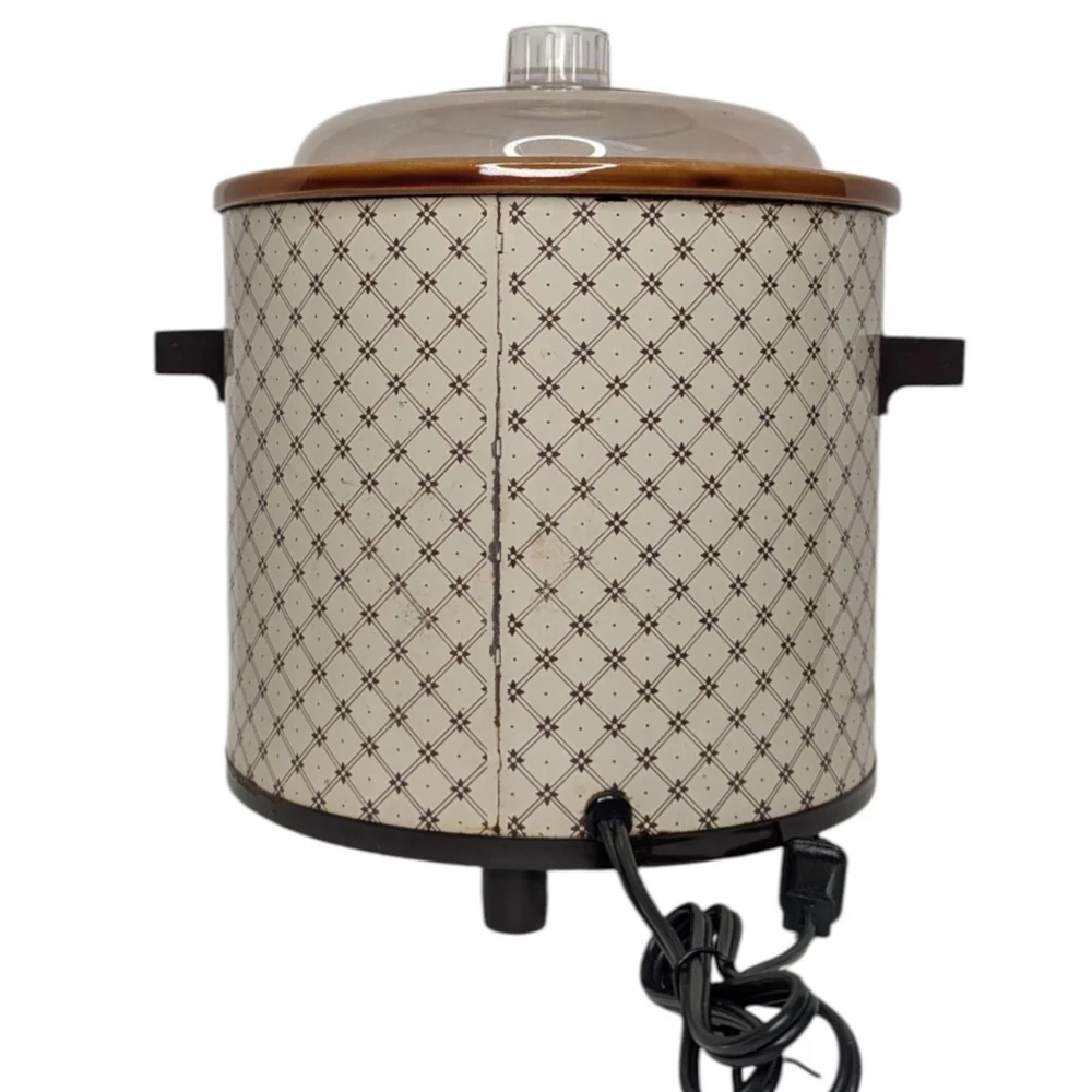 Vintage Rival Crock-Pot Stoneware Slow Cooker - Picture 4 of 11